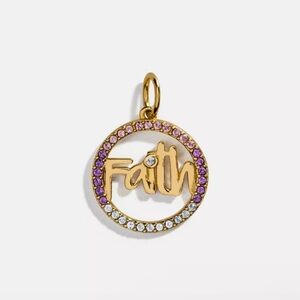 Coach Collectible Faith Charm. New no tag
